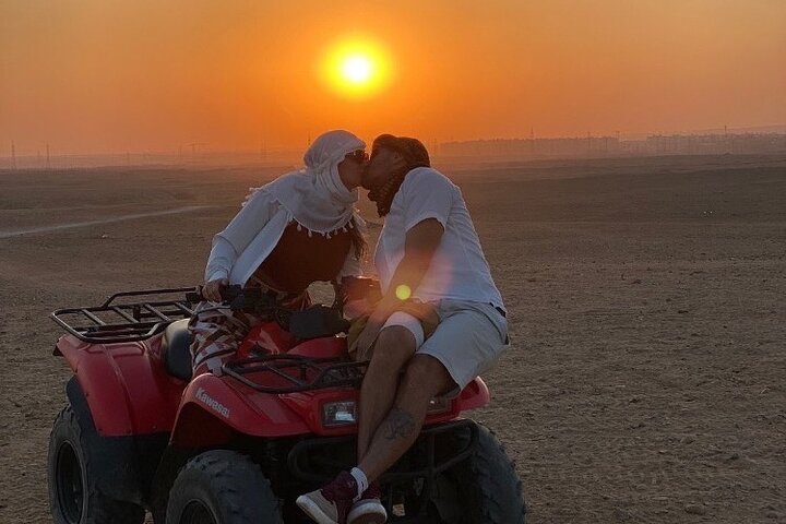 Hurghada: Quad Bike, Buggy, and Camel Ride & Bedouin Village