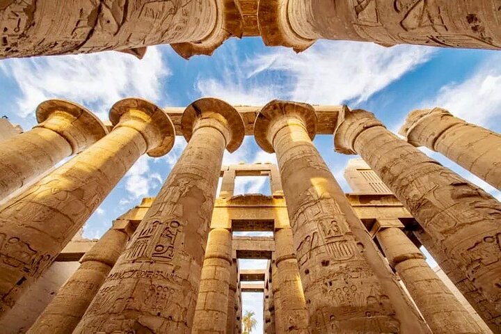 Luxor: Karnak Temple and Luxor Temple Tour with Lunch