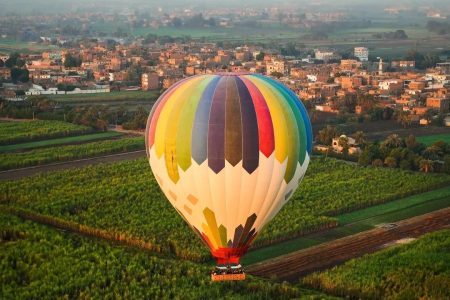 Luxor: Hot Air Balloon Ride with Full-Day Sights Tour