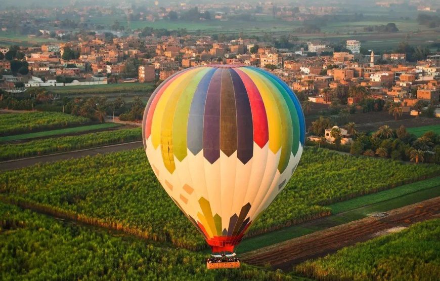 Luxor: Hot Air Balloon Ride with Full-Day Sights Tour