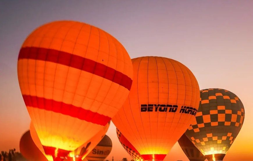 Luxor: Hot Air Balloon Ride with Full-Day Sights Tour