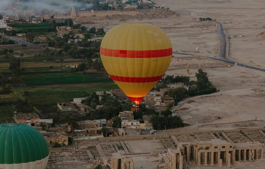 Luxor: Hot Air Balloon Ride with Full-Day Sights Tour